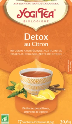 Infusion Détox Citron Bio