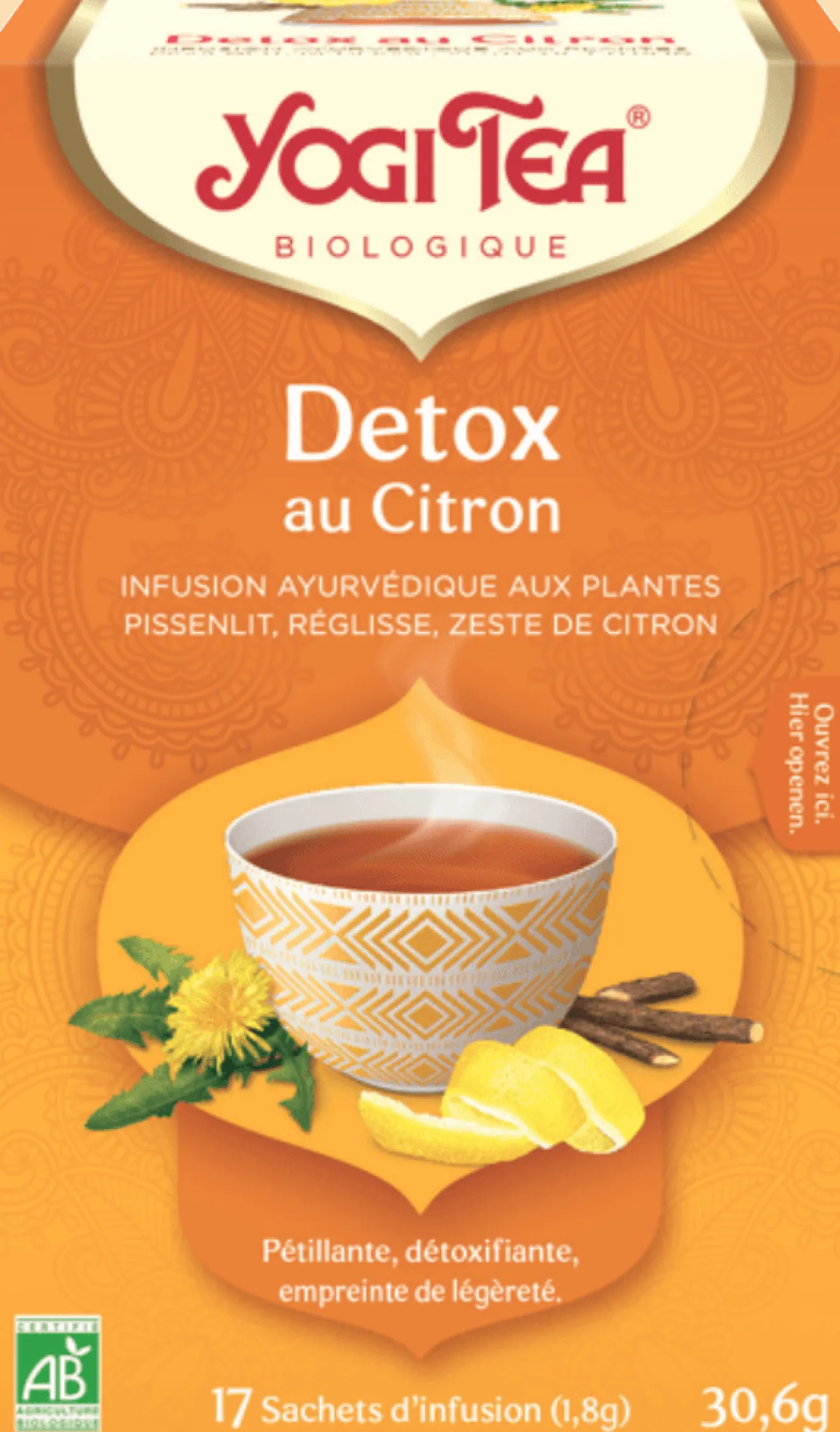 Infusion Détox Citron Bio