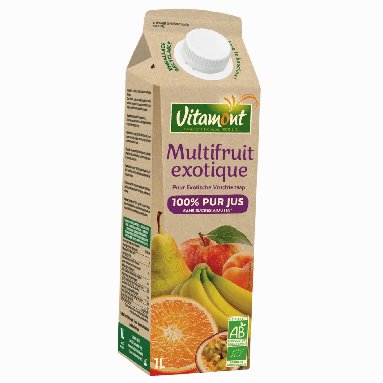 Jus Multifruits Exotique Bio