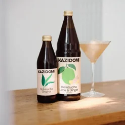 Kombucha Citron Vert Gingembre Bio