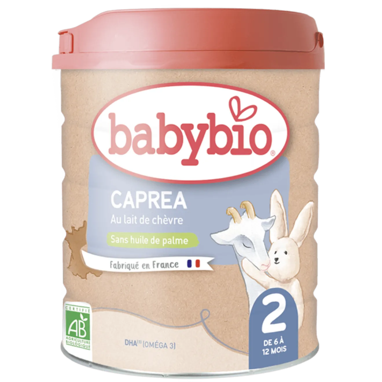 Lait de Suite 2 Chèvre Capréa 6 - 12 mois Bio