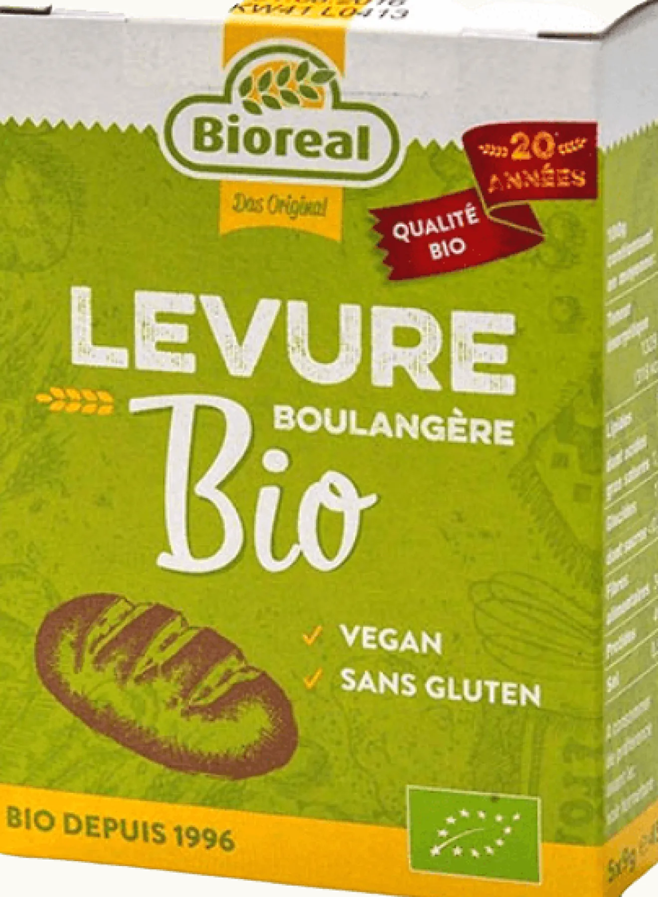 Levure Boulangère Sèche Sans Gluten Bio