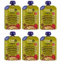 Lot Gourdes Légumes Lentilles + 6 mois Bio
