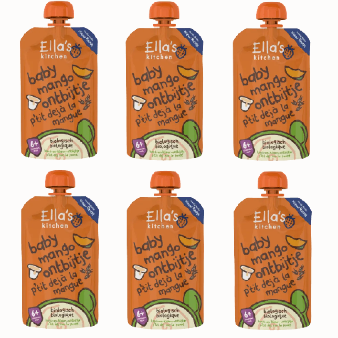 Lot Petits Déjeuners Mangue + 6 mois Bio
