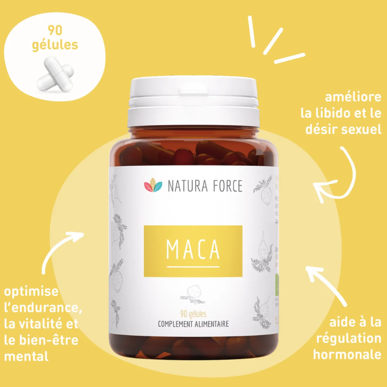 Maca Immunité & Fertilité Bio