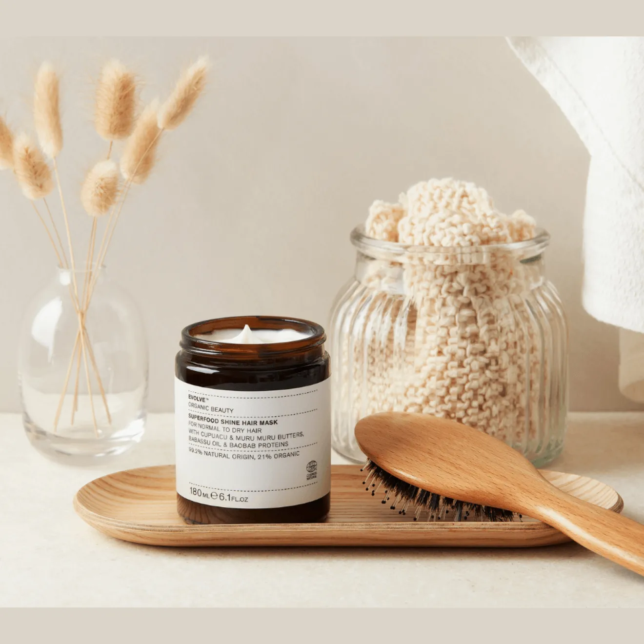 Masque Cheveux Superfood Shine Bio
