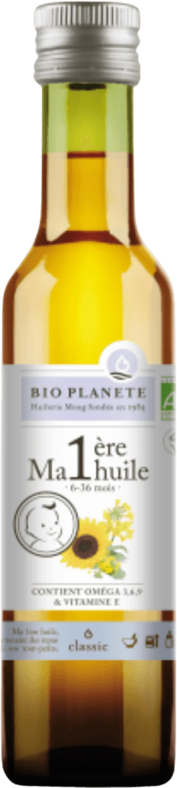 Mélange Huiles Vierges Bébé Bio
