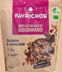Muesli Croustillant Quinoa Chocolat Bio