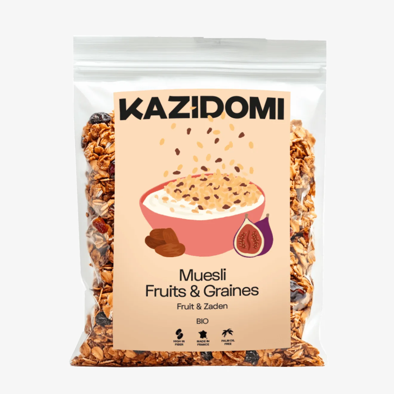 Muesli Fruits et Graines Bio