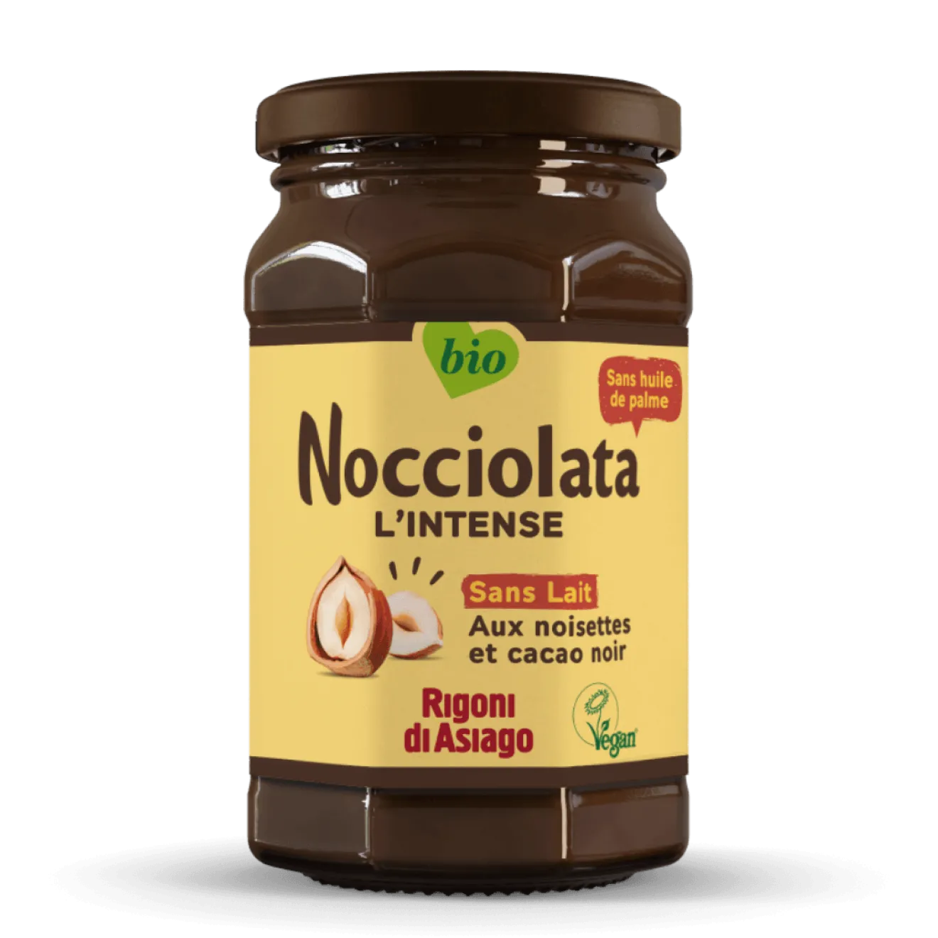 Nocciolata Pâte À Tartiner Chocolat Noisettes Sans Lait Bio