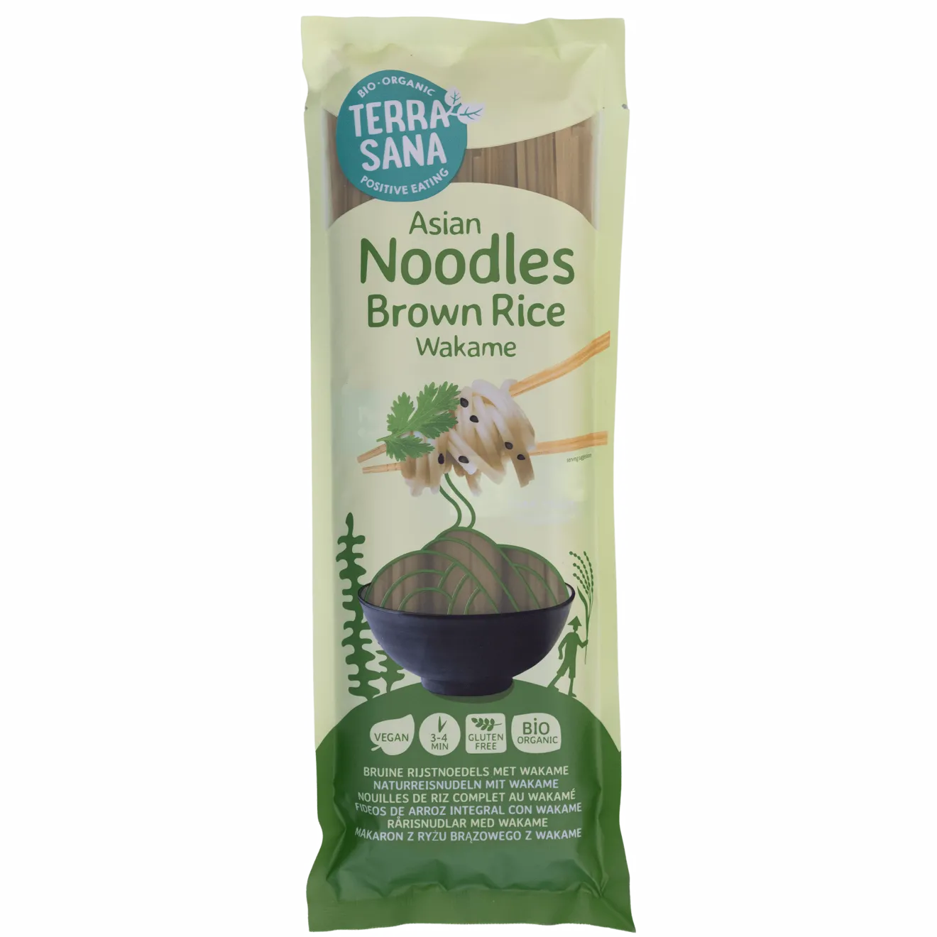Nouilles De Riz Complet & Wakame Bio
