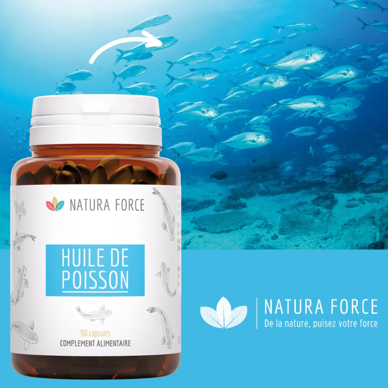 Oméga 3 Huile de Poisson
