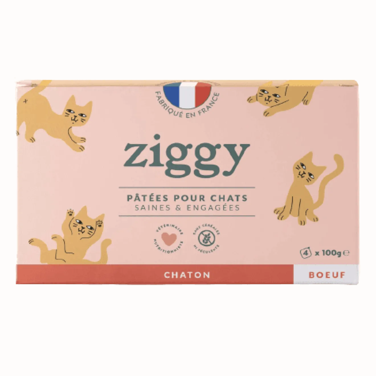 Pack Pâtée Chaton Bœuf