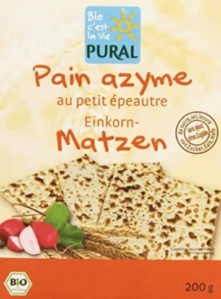 Pain Azyme Petit Épeautre Bio