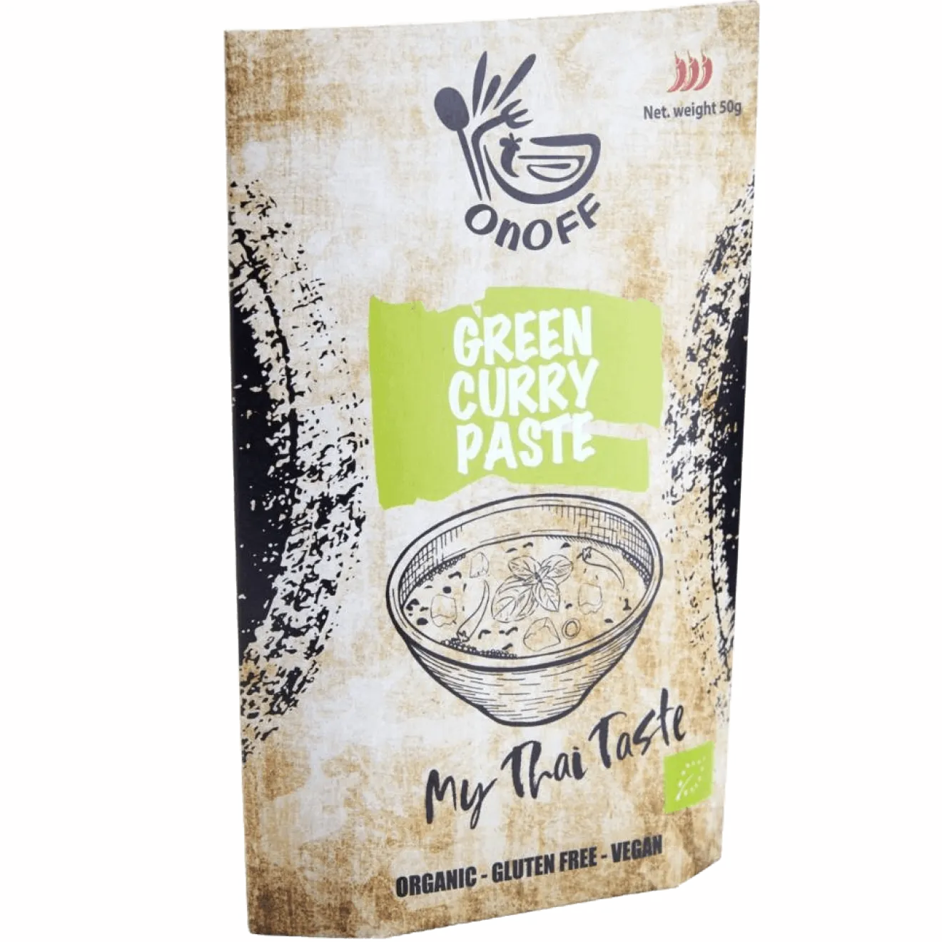 Pate Curry Vert Bio