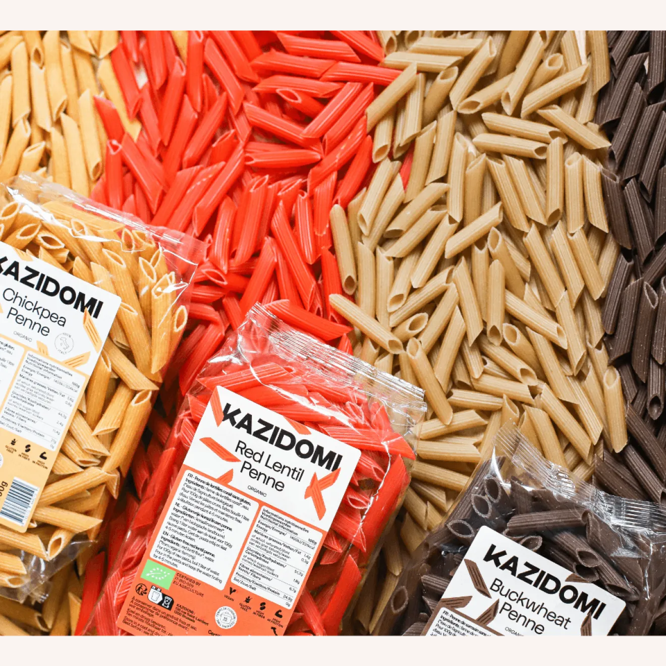 Penne Pois Chiches Sans Gluten Bio