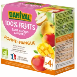 Poki Compote Pomme & Mangue Enfants Bio