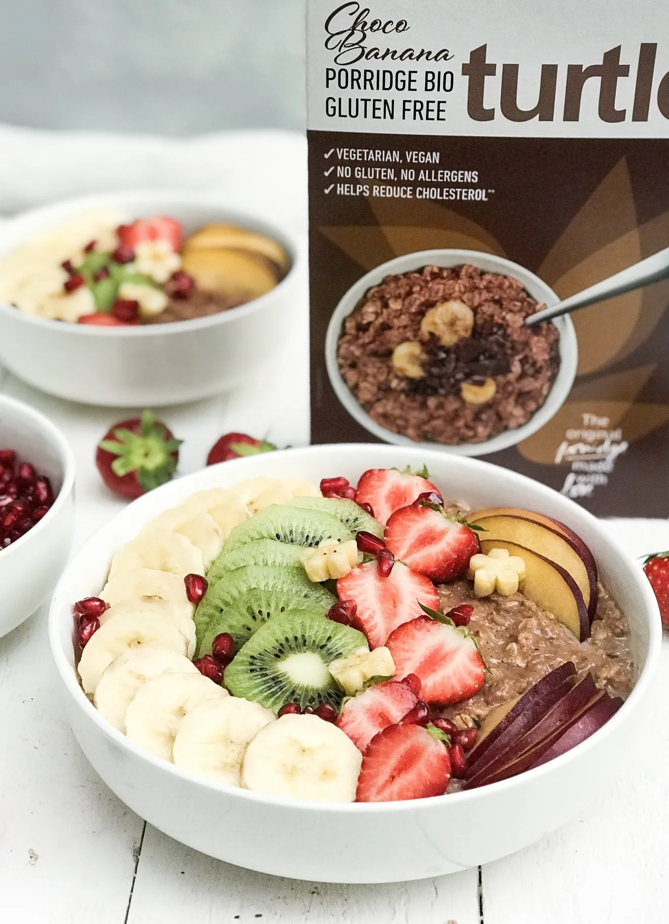Porridge Banane Chocolat Sans Gluten Bio