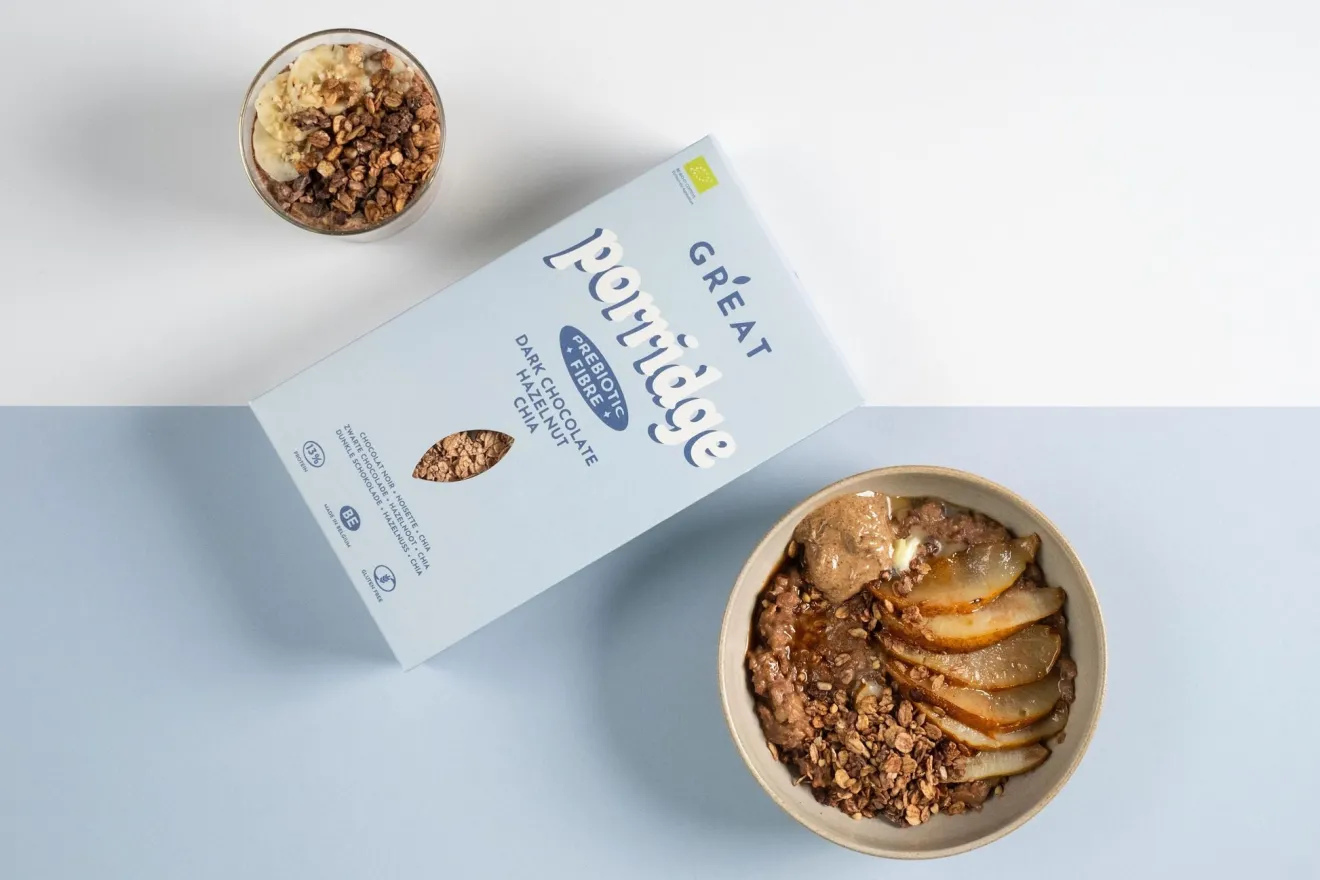 Porridge Chocolat Prébiotique Bio