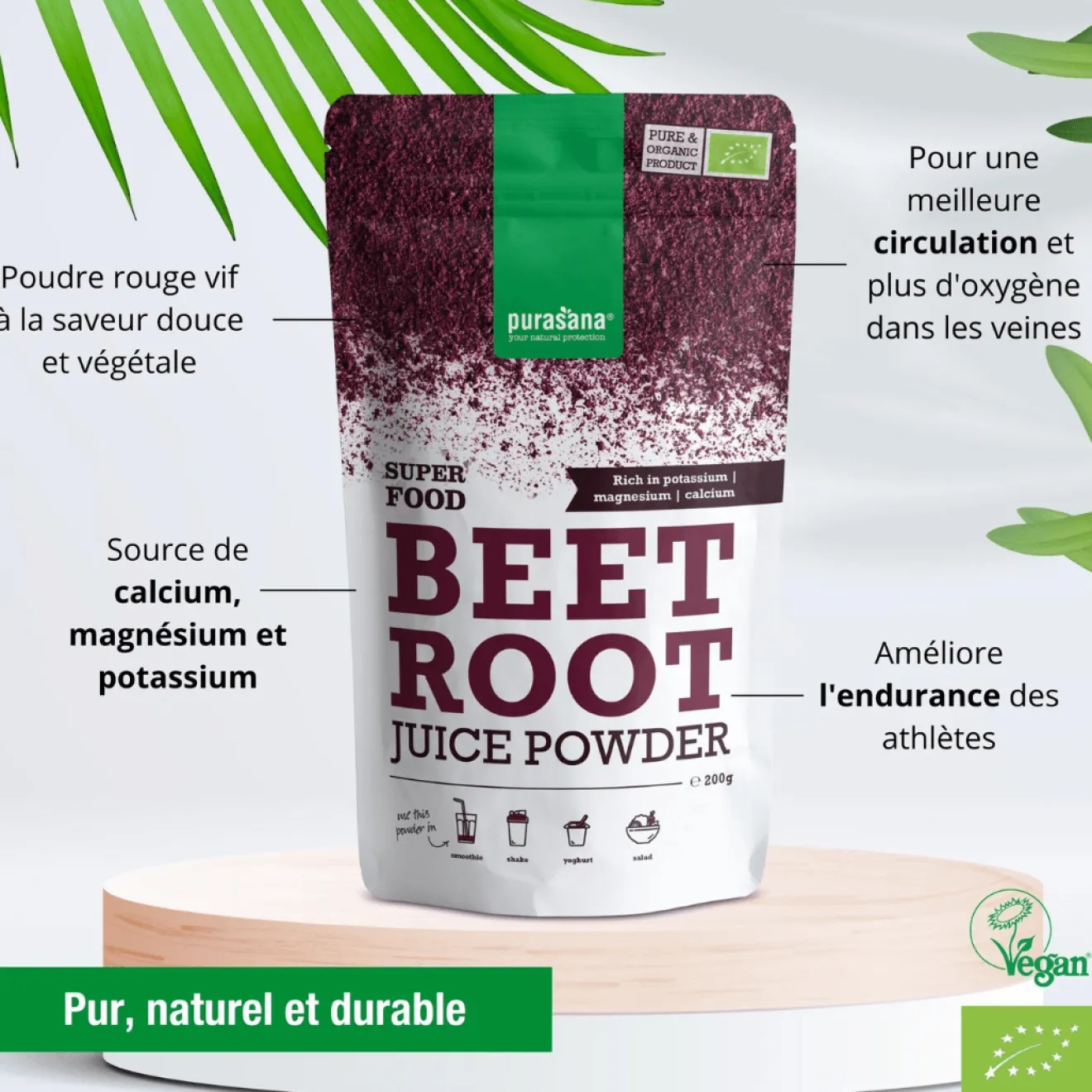 Poudre Betterave Rouge Bio