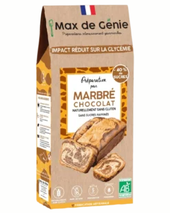 Préparation marbré au chocolat IG bas Bio