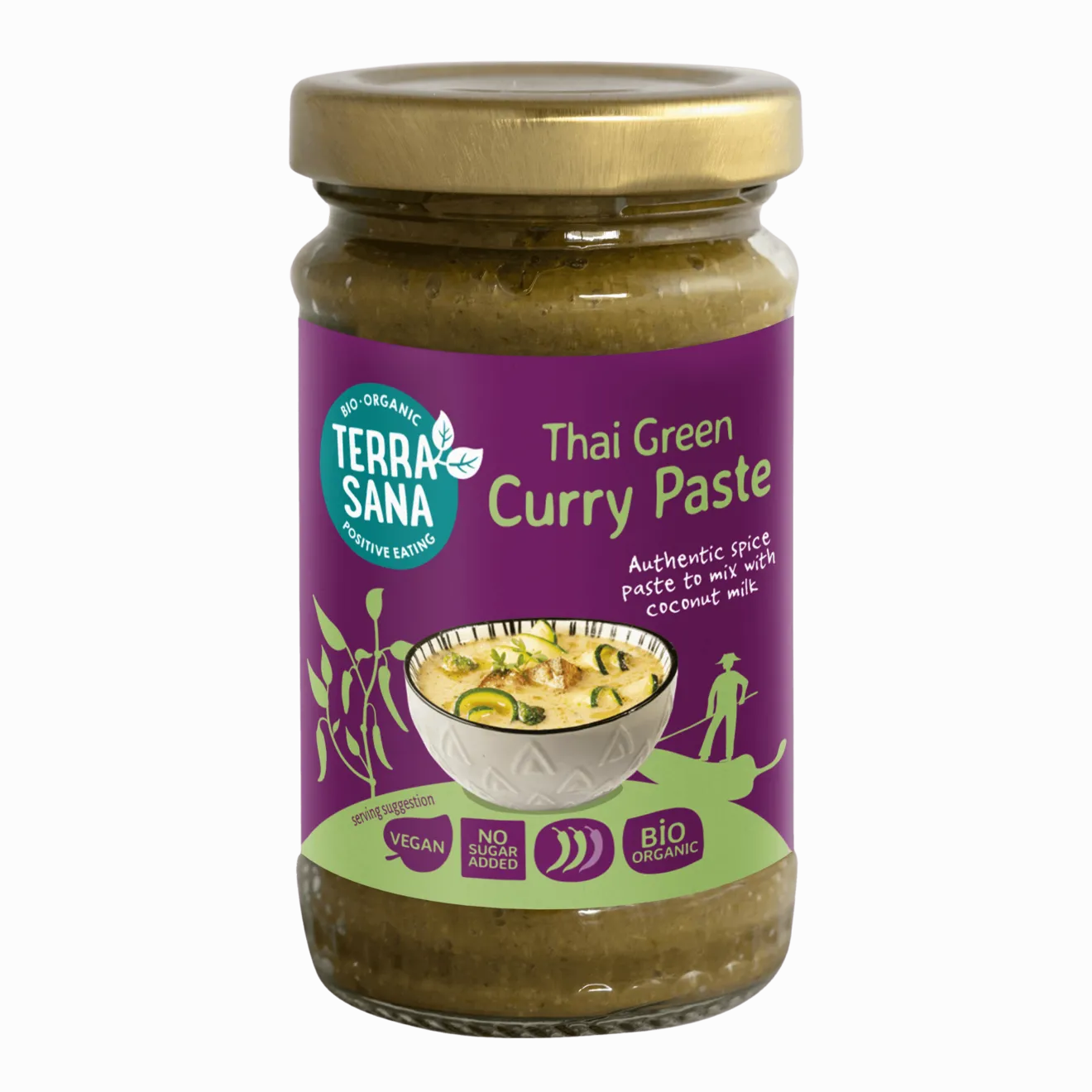 Pâte Curry Vert Bio
