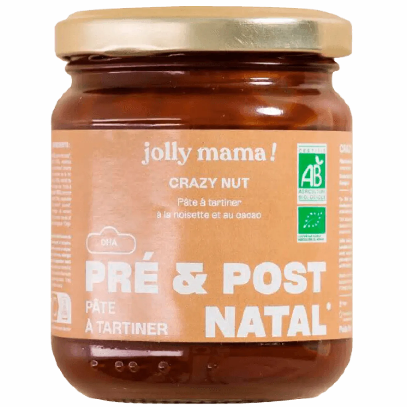 Pâte à Tartiner Crazy Nut pré - post natal Bio