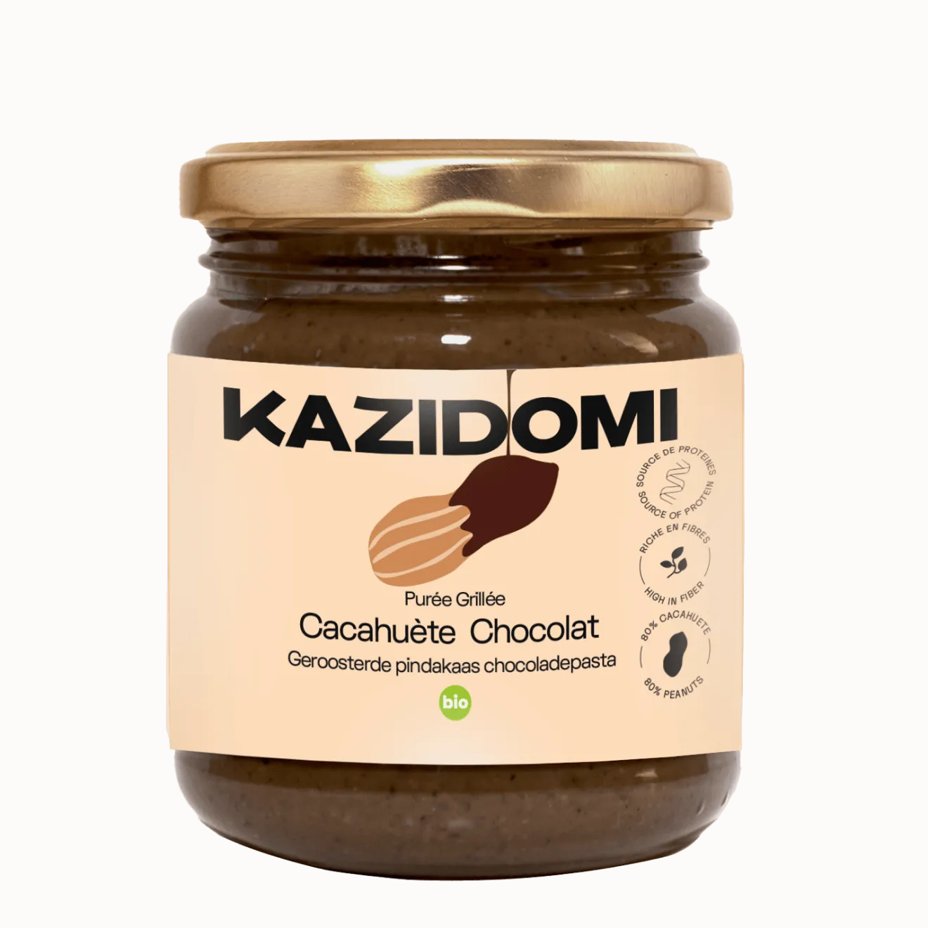 Purée Cacahuète Chocolat Bio