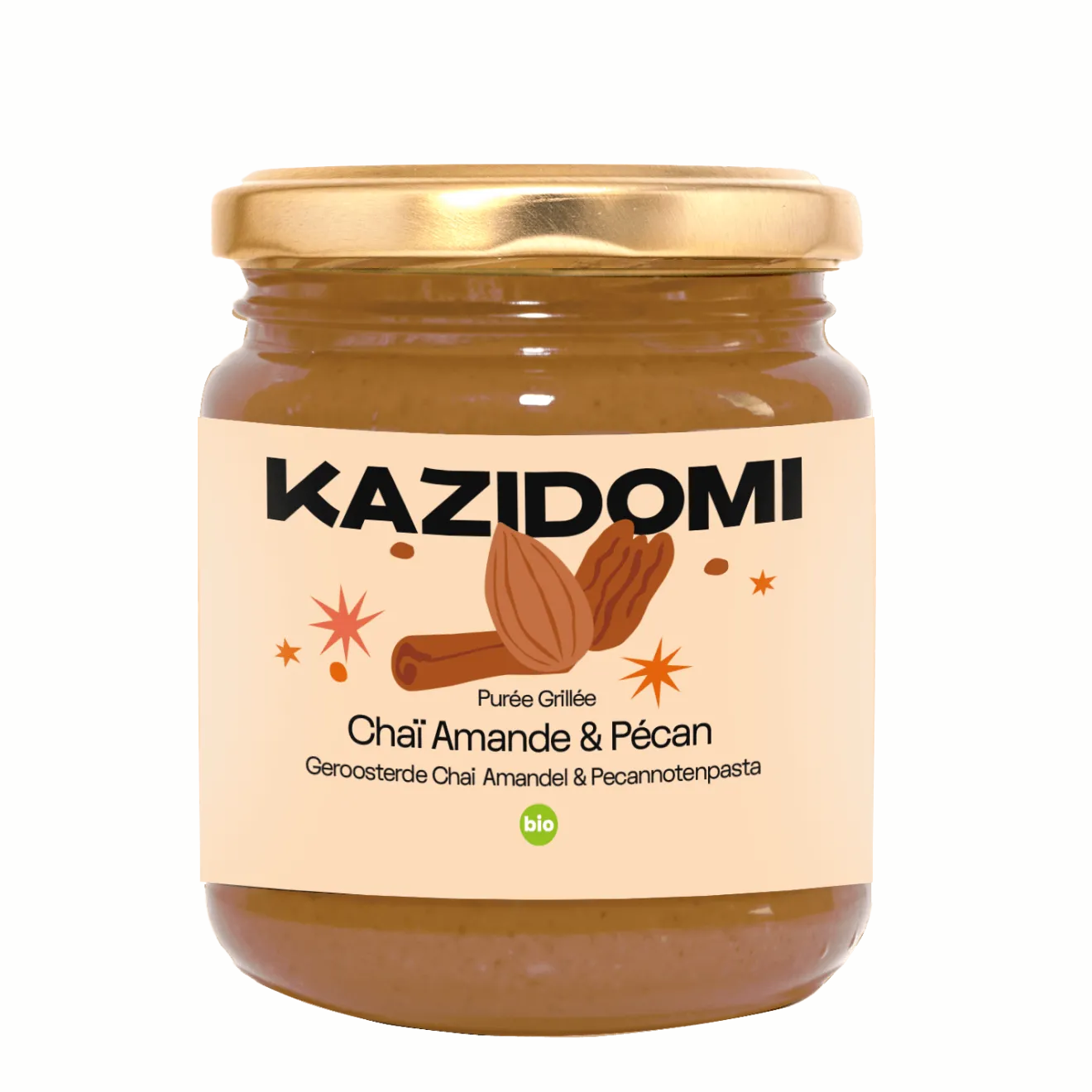 Purée Chaï Amandes & Pécan Grillées Bio