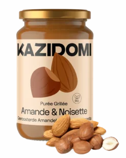 Purée d'Amandes & Noisettes Grillées Bio