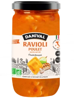 Ravioli Poulet Bio