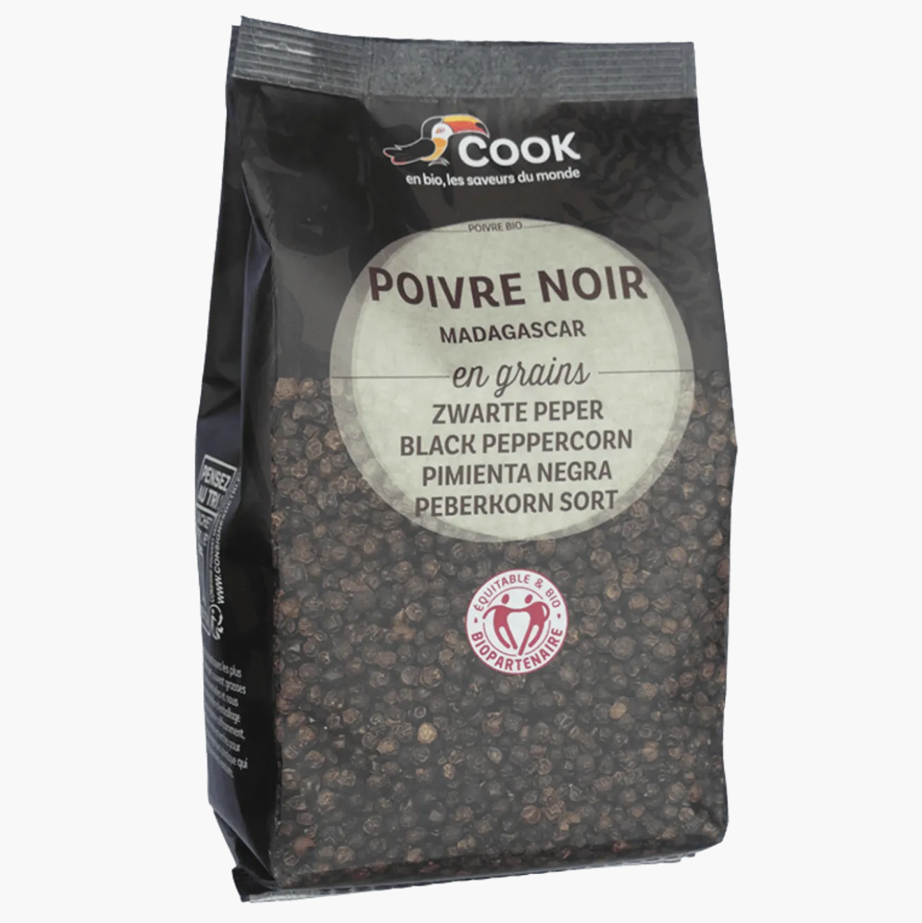 Recharge Poivre Noir Grains Bio
