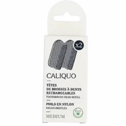 2 Recharges Brosses à dents Médium Bio