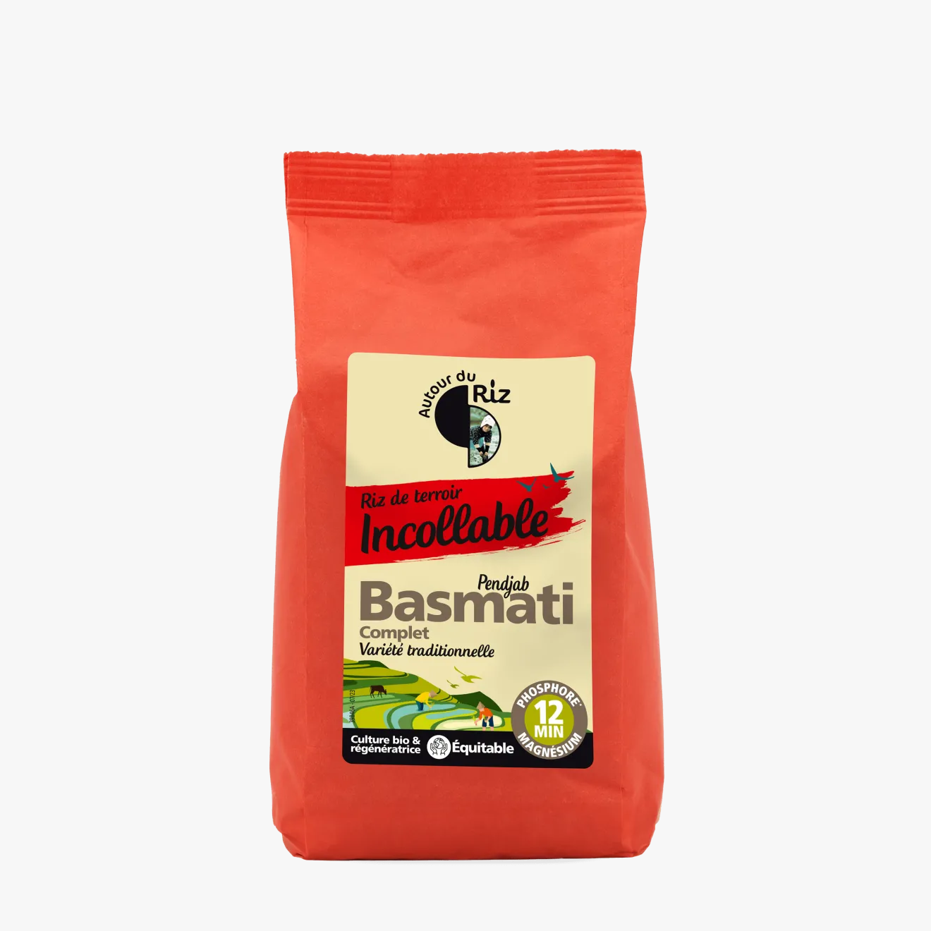 Riz Basmati Complet Cuisson Rapide Bio