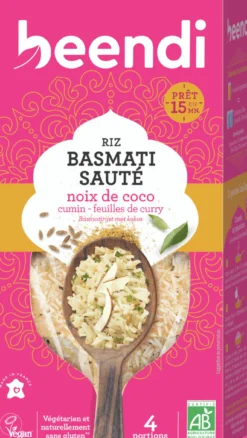 Riz Basmati À La Noix De Coco Bio