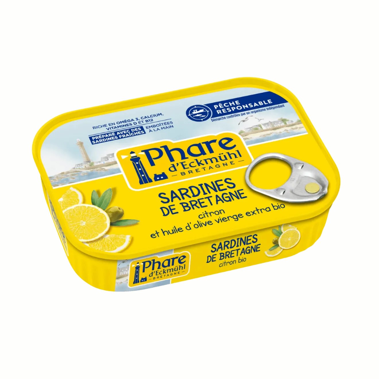 Sardine Huile Olive Citron