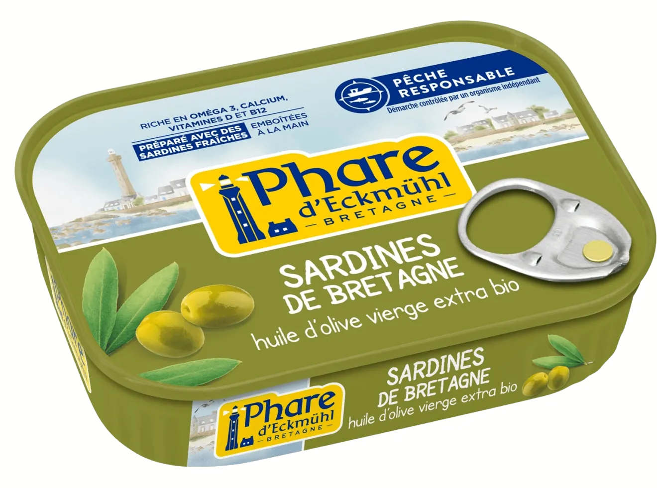 Sardines Huile Olive Bio