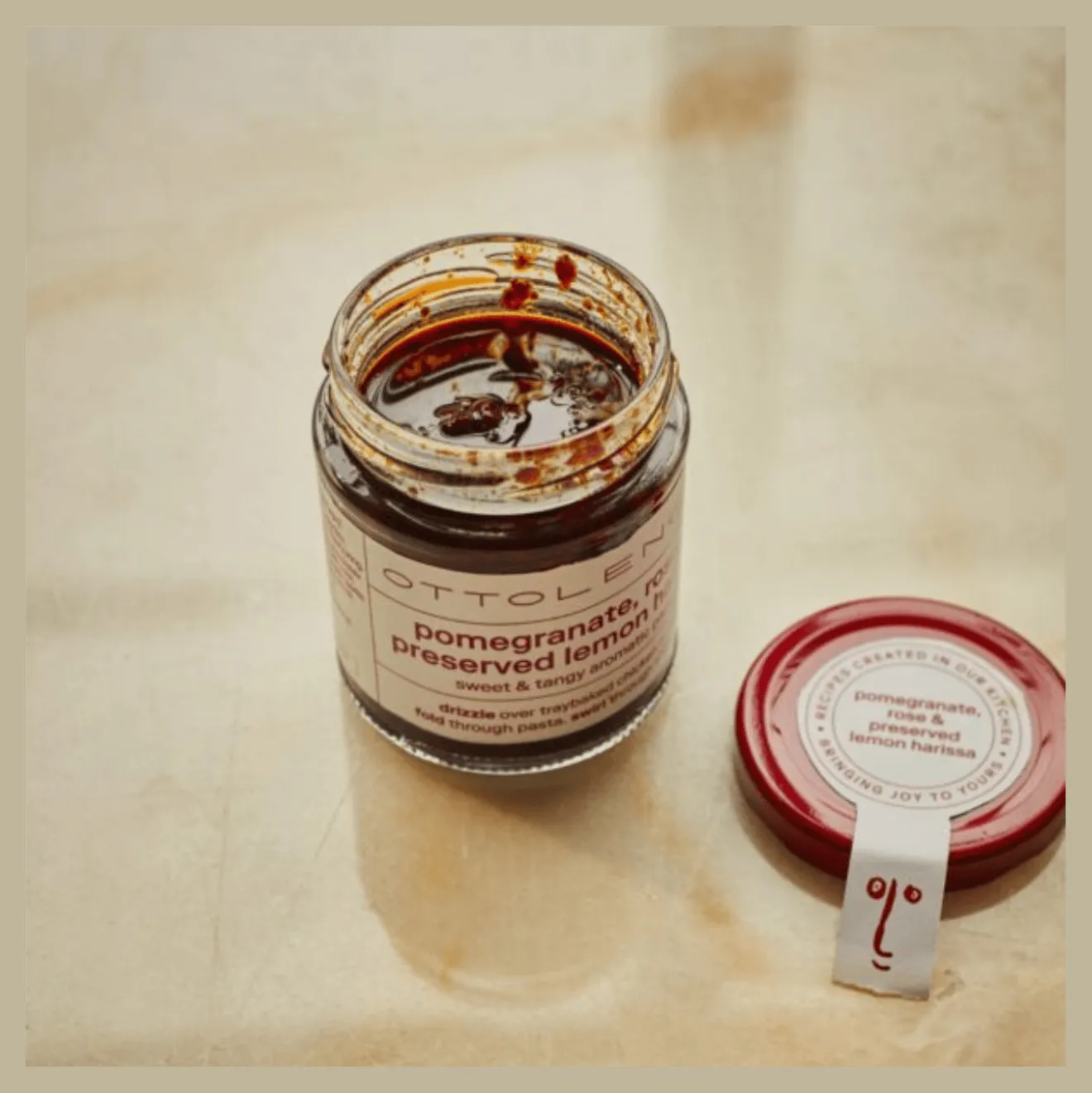 Sauce Harissa Grenade et Citron Confit