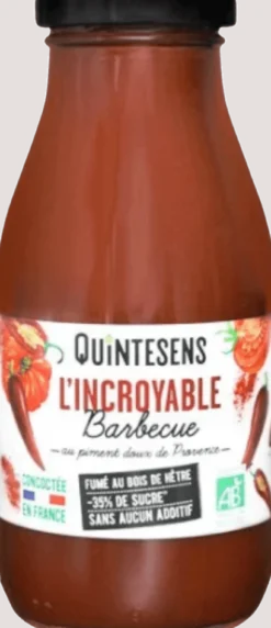 Sauce l'incroyable Barbecue Bio