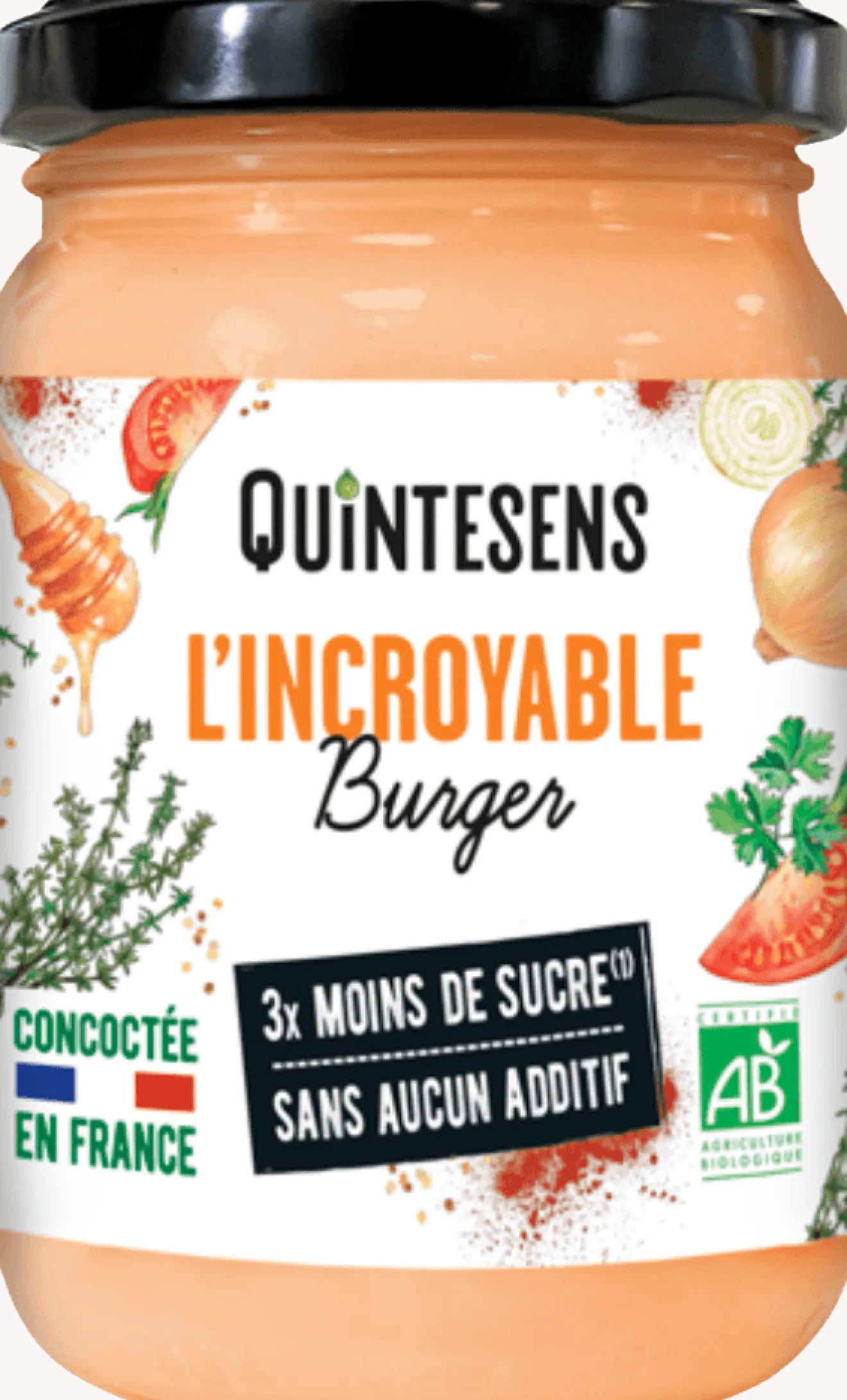 Sauce l'incroyable Burger Bio