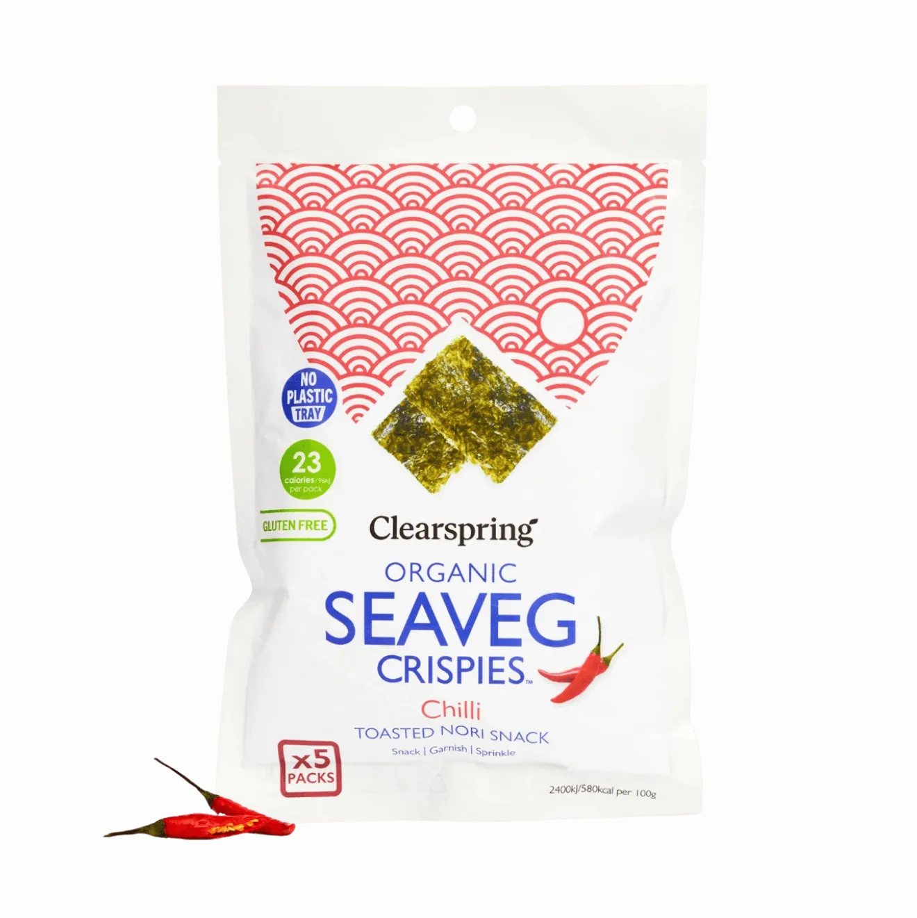 Seaveg Crispies Chili Multipack Bio