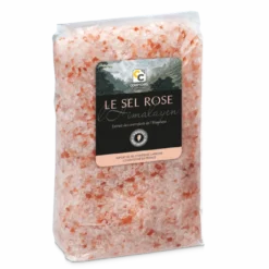 Sel Rose Himalaya Cristaux Bio