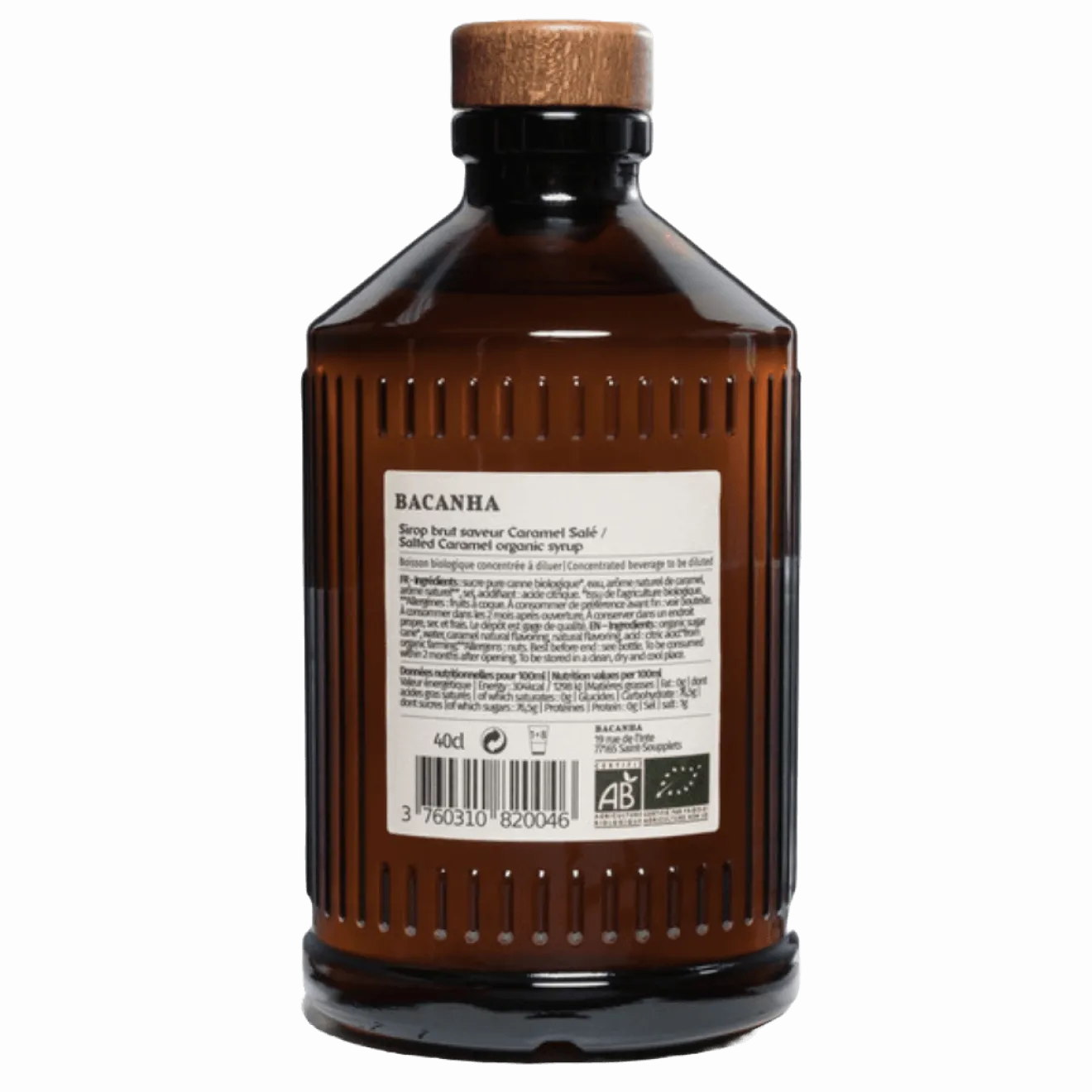 Sirop Caramel Salé Brut Bio
