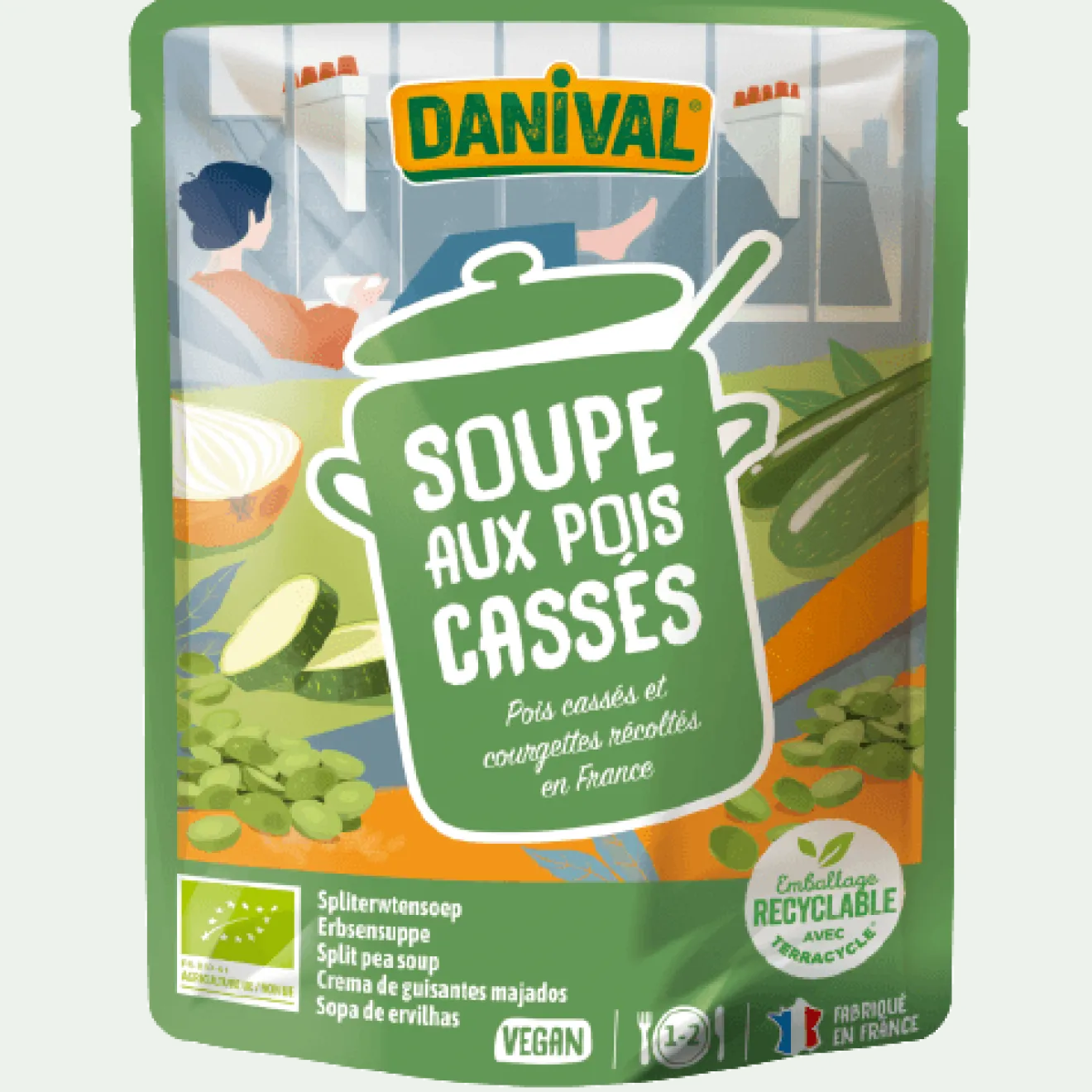 Soupe Pois Casses Bio