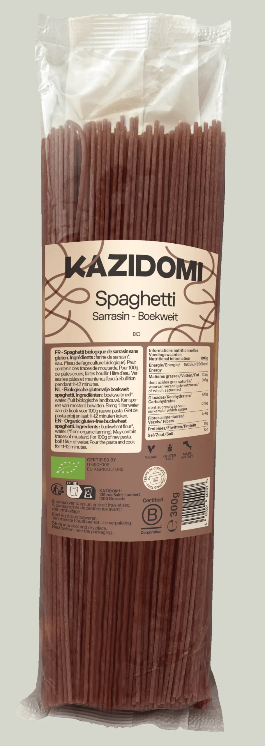 Spaghetti sarrasin Bio