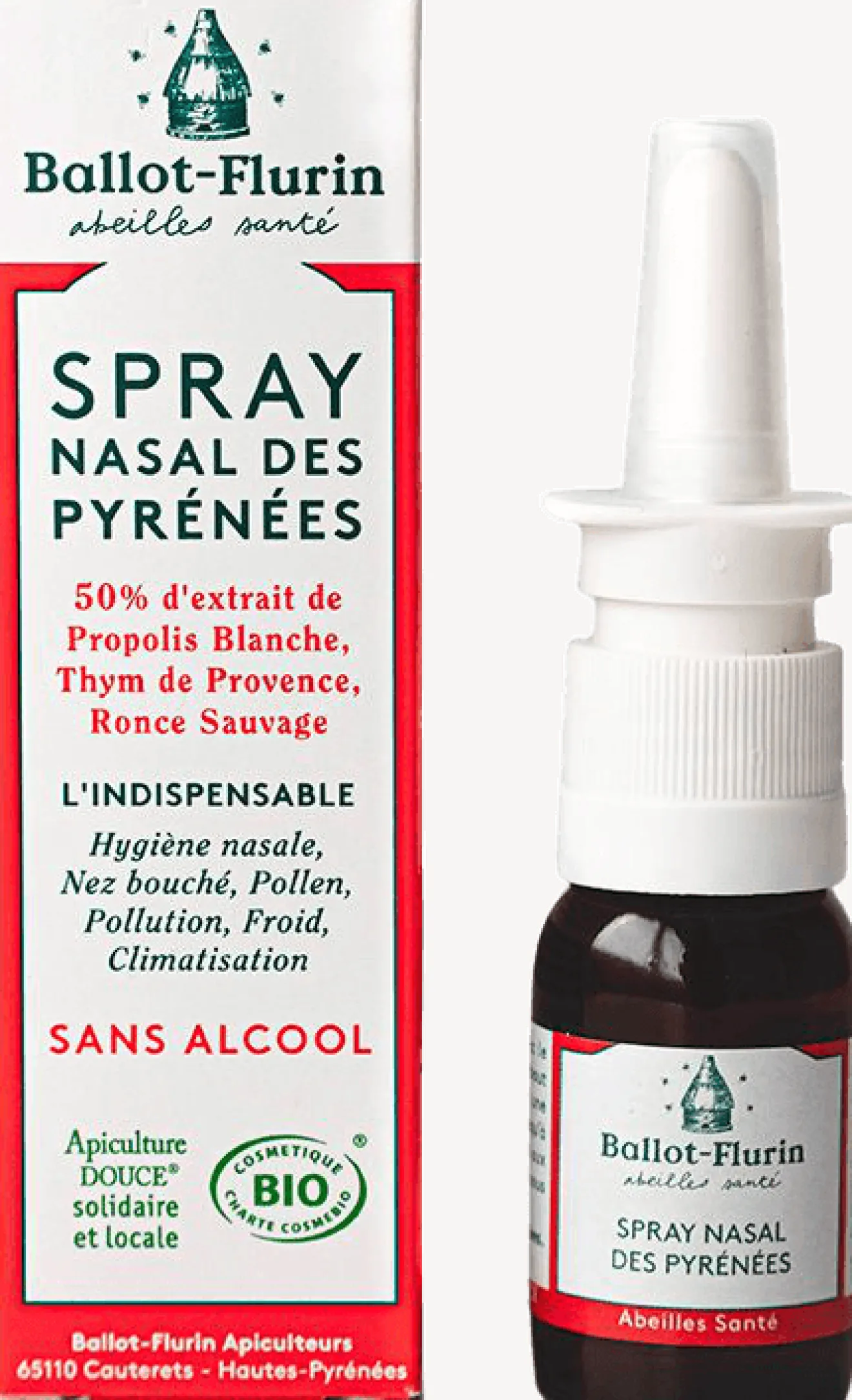 Spray Nasal Des Pyrénées Bio