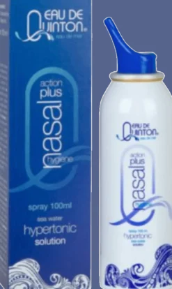 Spray nasal intensif à l'eau de Quinton