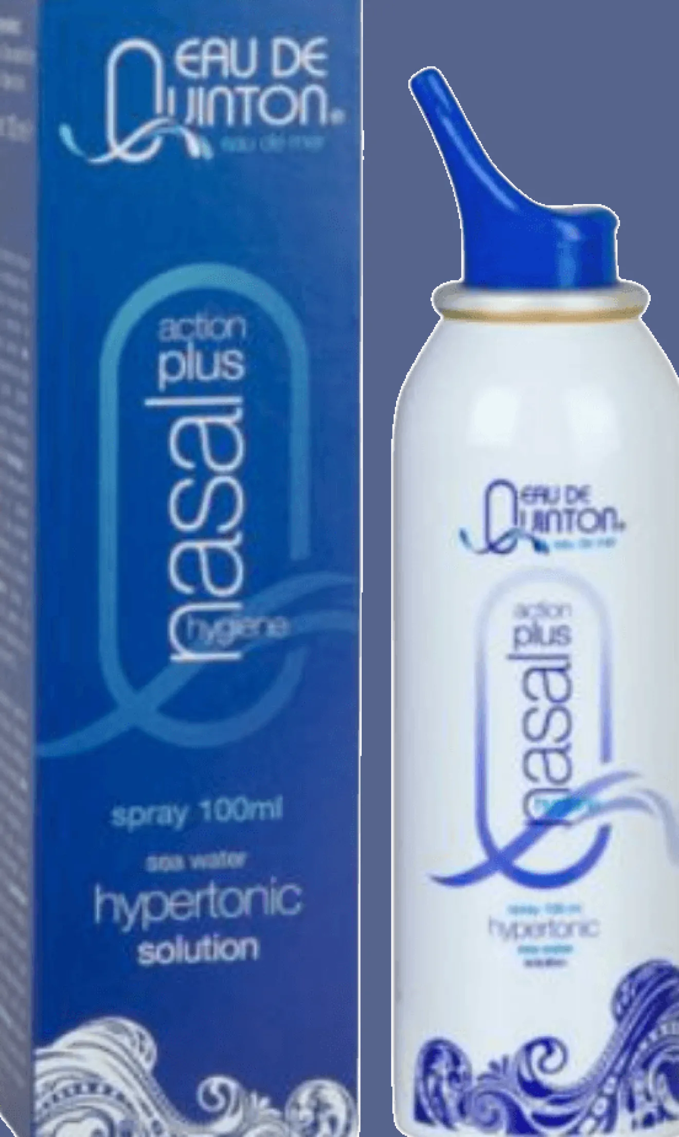 Spray nasal intensif à l'eau de Quinton