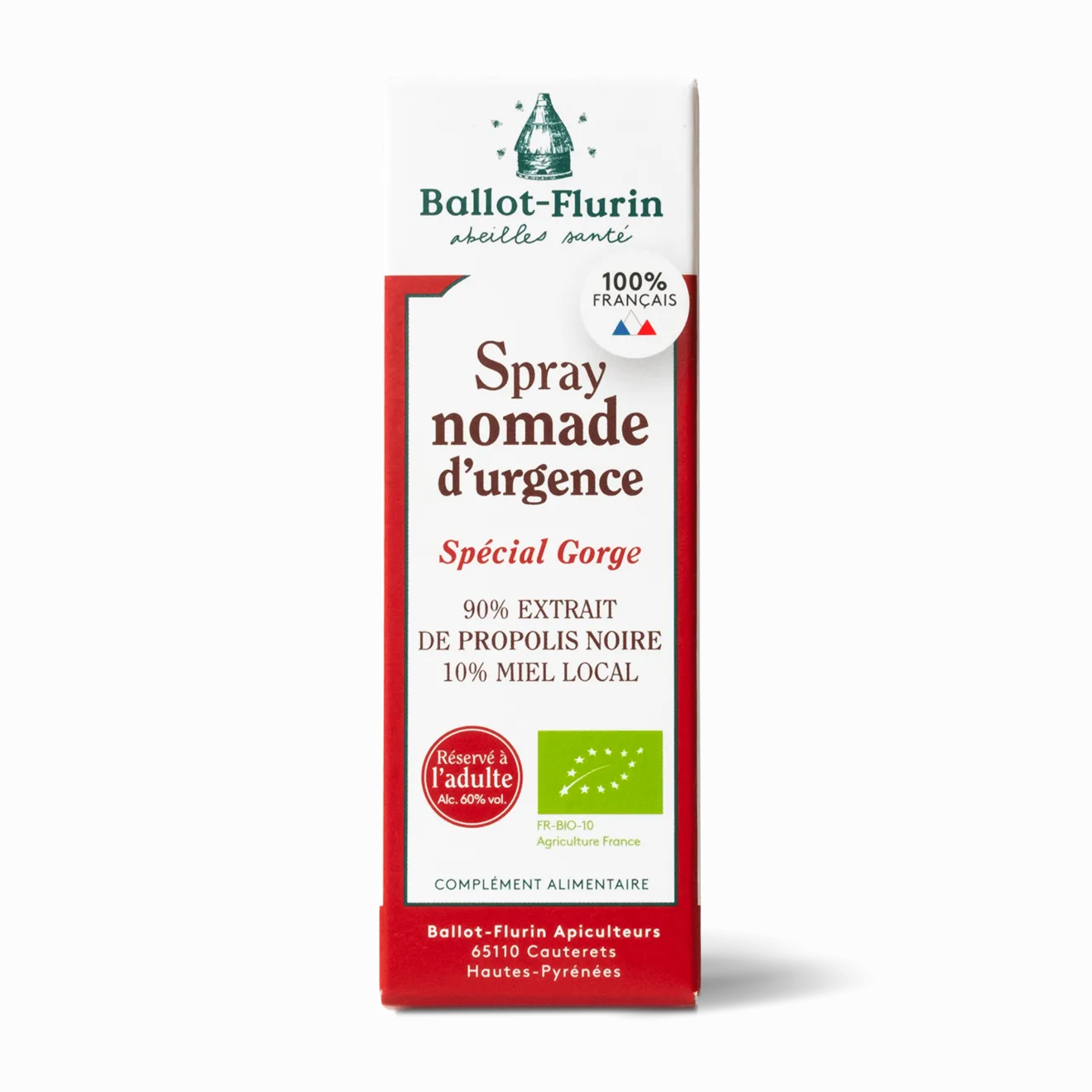 Spray Nomade D'Urgence Bio