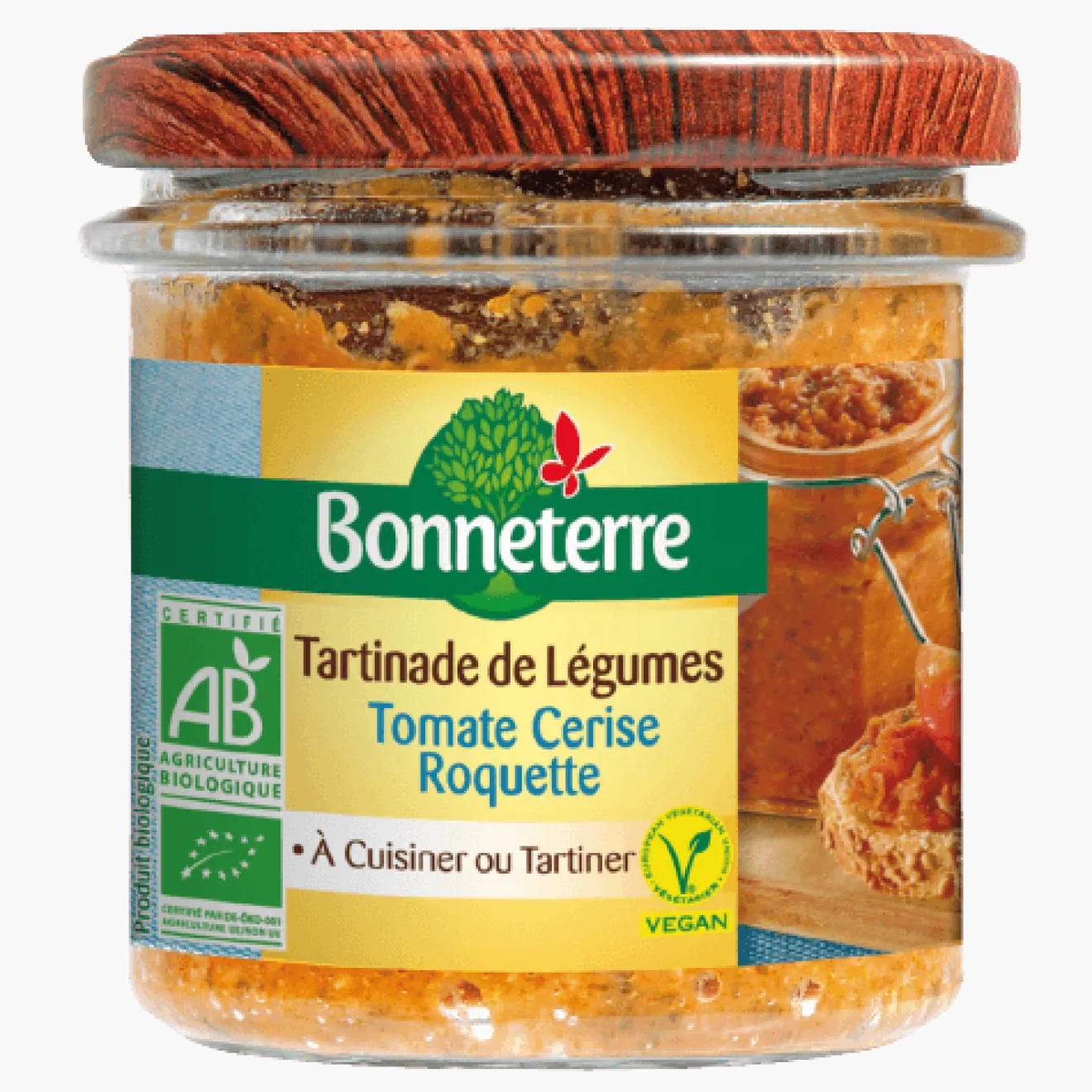 Tartinade Legumes Tomate Roquette Bio